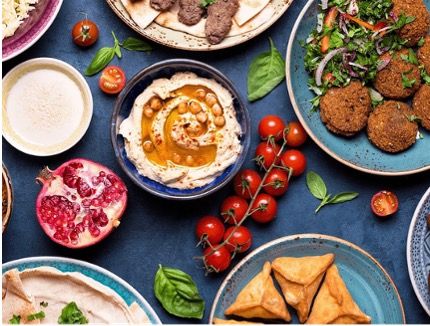 Table of food