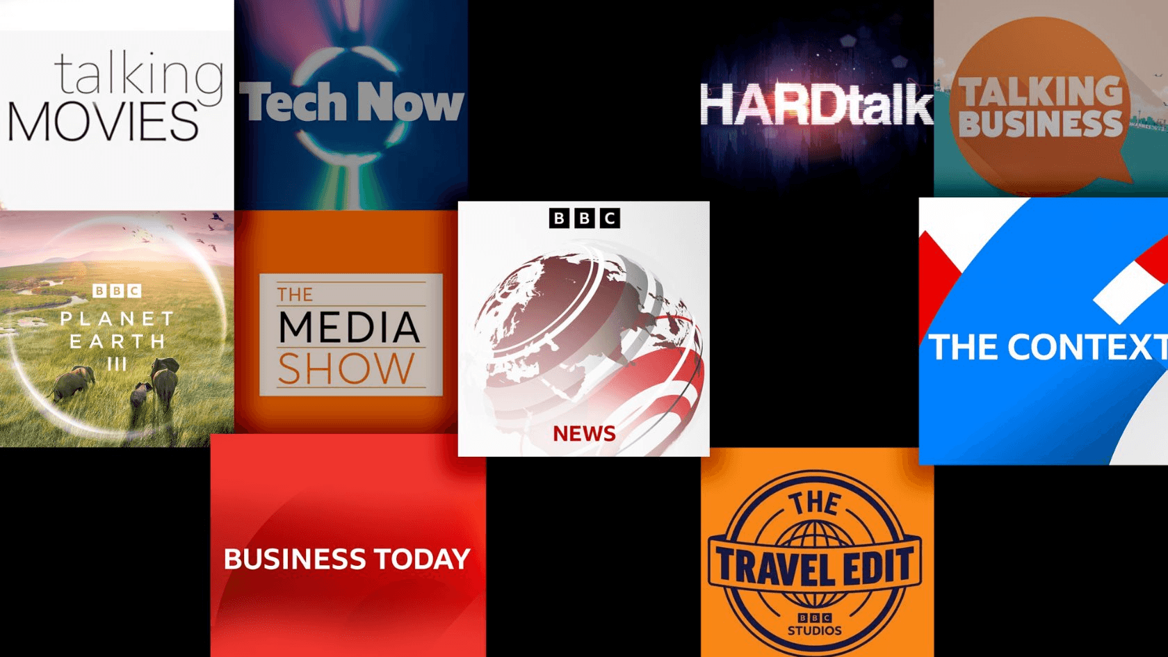 BBC Linear page grid