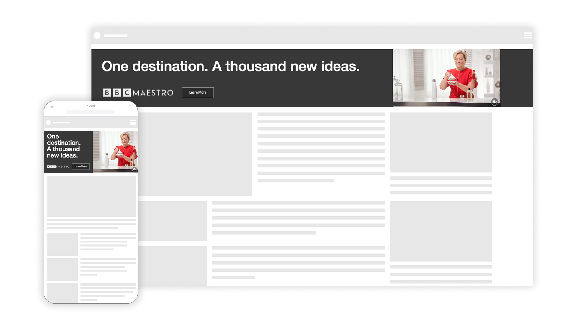 Standard Headliner ad format